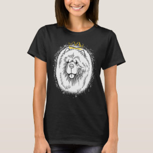 T-shirt Chow avec couronne