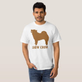T-shirt Chow Chow (Devant entier)