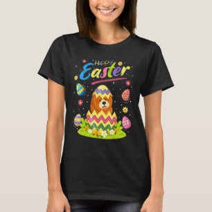T-shirt Chow Chow Chien Oeuf de Pâques Chow Chow Joyeux Pâ