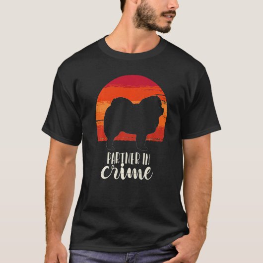 T-shirt Chow Chow Chien race 81 (Devant)