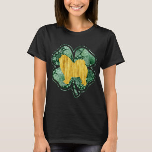 T-shirt Chow Chow Clover Shamrock irlandais St patrick