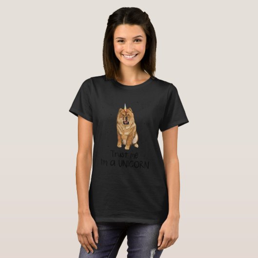T-shirt Chow Chow Faites-moi confiance Je suis un chien de (Devant entier)