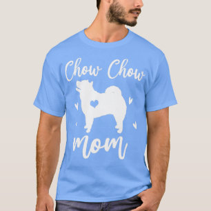 T-shirt Chow Chow Maman Amoureux de les chiens de la Fête 