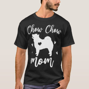T-shirt Chow Chow Maman Fête des mères Amoureux de les chi