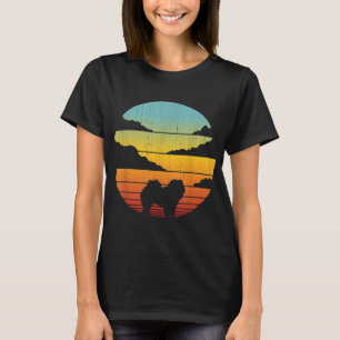 T-shirt Chow Chow Retro Vintage 60s les années 70 Amoureux