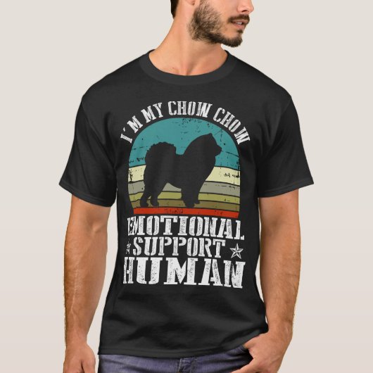 T-shirt Chow Chow Support Team Pet Lovers Cadeau (Devant)