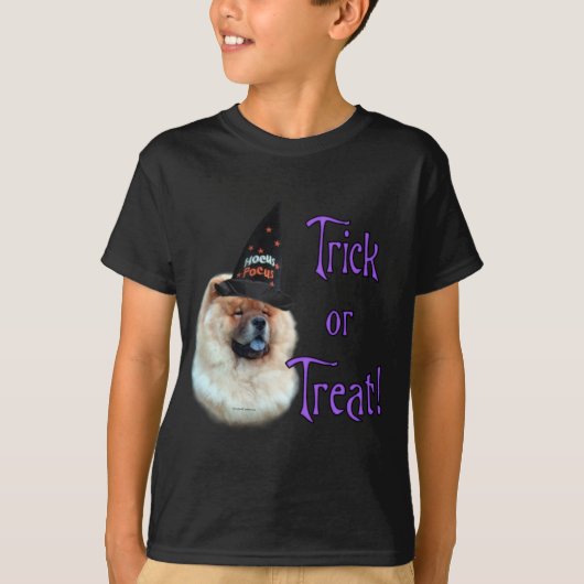 T-shirt Chow Chow Trick (Devant)