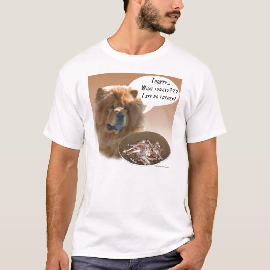 T-shirt Chow Chow Turquie (Devant)