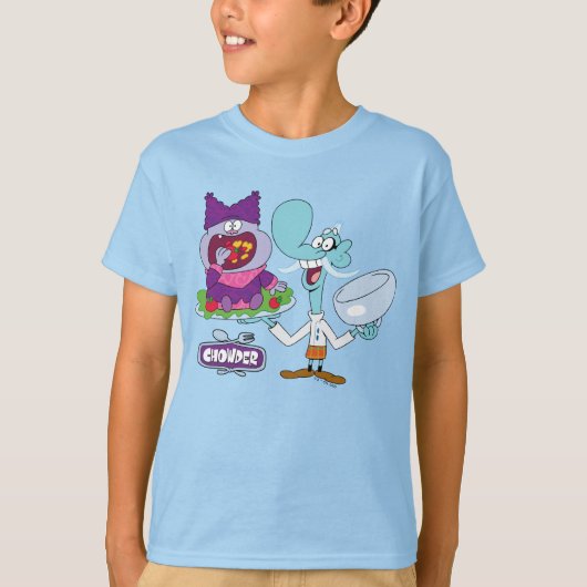 T-shirt Chowder et Mung Daal (Devant)
