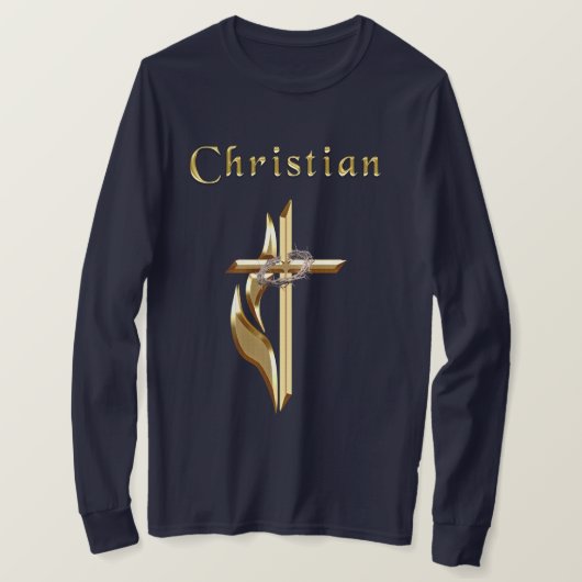 T-shirt chrétien (Design devant)