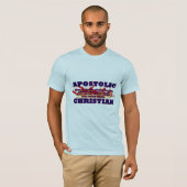 T-shirt chrétien apostolique (Devant entier)