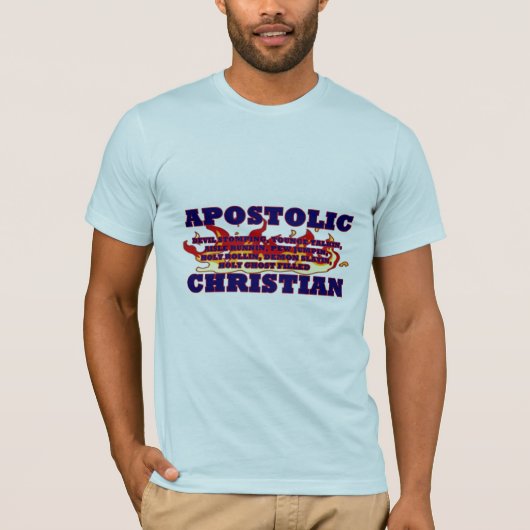 T-shirt chrétien apostolique (Devant)