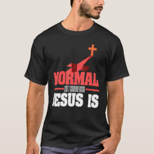 T-shirt Chrétien Croix Révélation normale ne revient pas