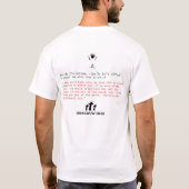T-shirt Chrétien de bâton : Définition (Dos)