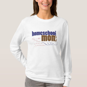 T-shirt chrétien de homeschool - maman de