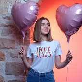 T-shirt chrétien de la Saint-Valentin Amour comme