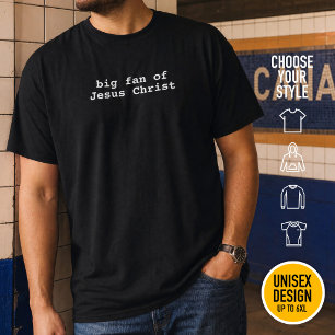 T-shirt Chrétien moderne grand fan de Jésus-Christ notre R