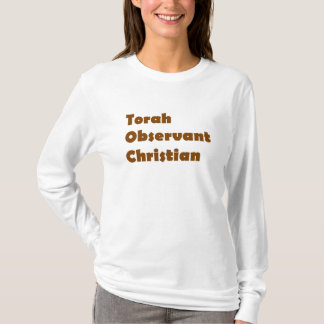 T-shirt Chrétien observateur de Torah