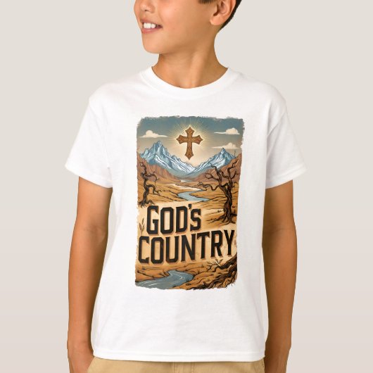 T-shirt chrétien occidental (Devant)