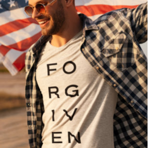 T-shirt Chrétien pardonné