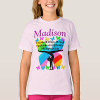 CHRÉTIEN PERSONNALISÉ GYMNASTIQUE T SHIRT