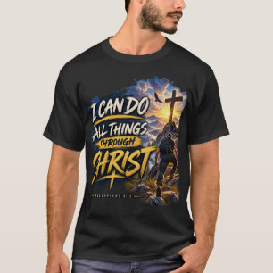 T-Shirt chrétien Philippiens 4:13
