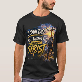 T-Shirt chrétien Philippiens 4:13