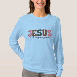 T-shirt chrétien pour femmes Jésus vous a choisi