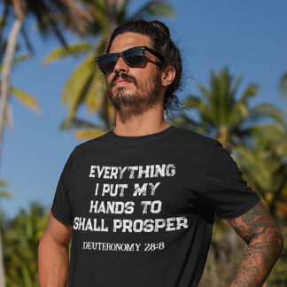 T-Shirt chrétien pour hommes Prosper