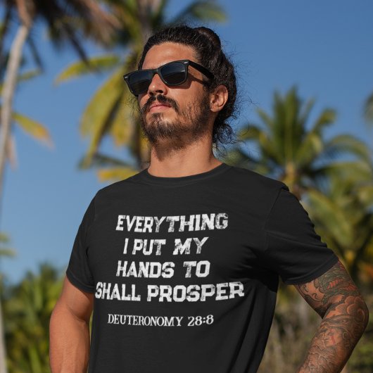 T-Shirt chrétien pour hommes Prosper