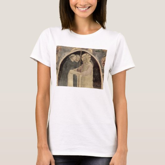 T-shirt Chrétien Welcomes Two Dominican Friars, (fresco) ( (Devant)