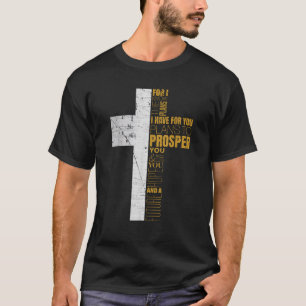 T-shirt Chrétiens cool Hommes Jeremiah 29 11 Cadeaux Bible