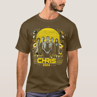 T-shirt Chris 2024 Chris Personnalisé Prénom Pour Hommes 2