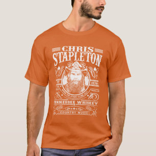 T-shirt Chris Arts Stapleton Chanteur Tenues Musique Hors-