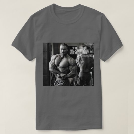 T-SHIRT CHRIS BUMSTEAD CBUM - BODYBUILDING - MOTIVATION (Design devant)