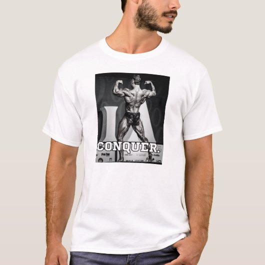T-shirt Chris Bumstead M. Olympia - CBUM Bodybuilding Conq (Devant)