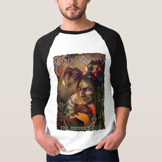 T-shirt Chris Caffery - Le Jester's Court Raglan Sleeve (Devant)