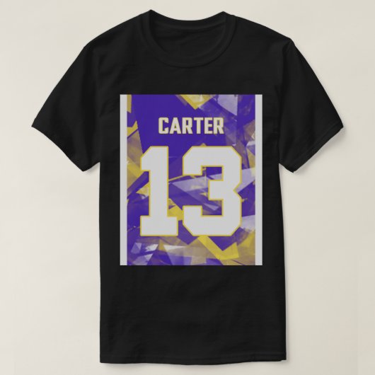 T-SHIRT CHRIS CARTER JERSEY (Design devant)