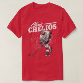 T-shirt Chris Chelios Retro (Design devant)
