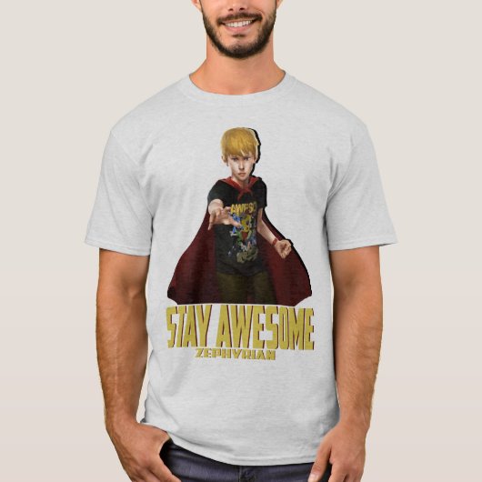 T-shirt Chris De The Adventures of Captain Spirit (Devant)