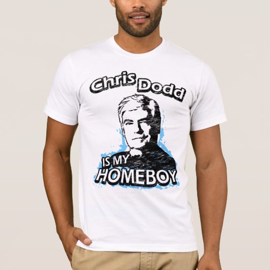 T-shirt Chris Dodd est mon homeboy (Devant)