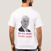 T-shirt Chris Dodd, Richard Blumenthal, drapeau coco (Dos)