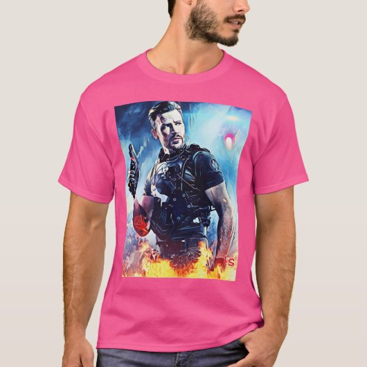 T-shirt Chris Evans Enfants (Devant)