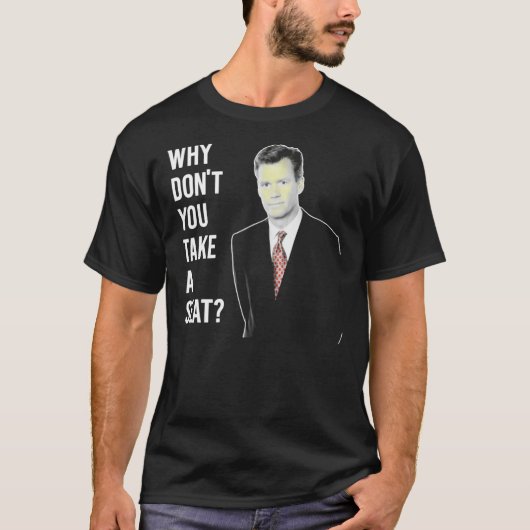 T-shirt Chris Hansen Pourquoi Ne Pas Prendre Un Siège 7 Ch (Devant)