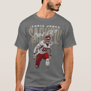 T-shirt Chris Jones Kansas City Stone Cold Sacked TS TShir