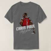 T-shirt Chris Paul Shirt Houston (Design devant)