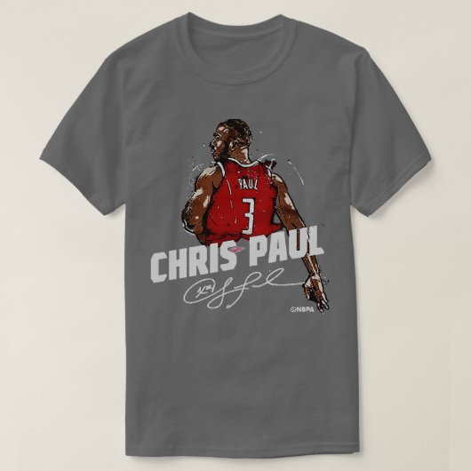 T-shirt Chris Paul Shirt Houston (Design devant)