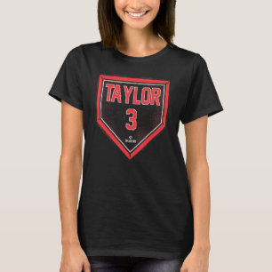 T-shirt Chris Taylor Home Plate Gameday Chris Taylor Los A