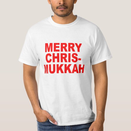 T-shirt Chrismukkah (Devant)