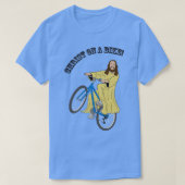 T-shirt Christ à vélo (Design devant)